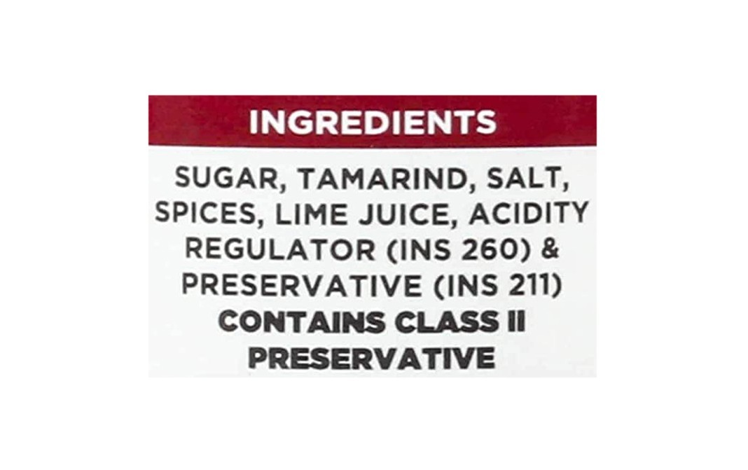 Urban Platter Vegan Tamarind Sauce    Glass Bottle  200 grams